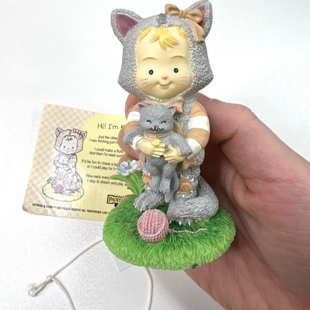 Russ Paddywhack Katie The Cat Figurine